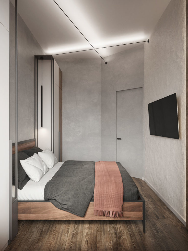 Дизайн интерьера 1-х комнатной квартиры
