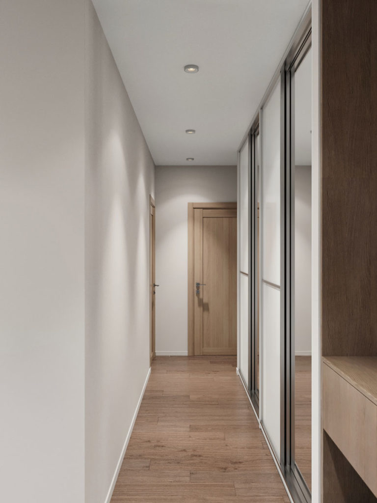 Дизайн интерьера 3-х комнатной квартиры видовой
