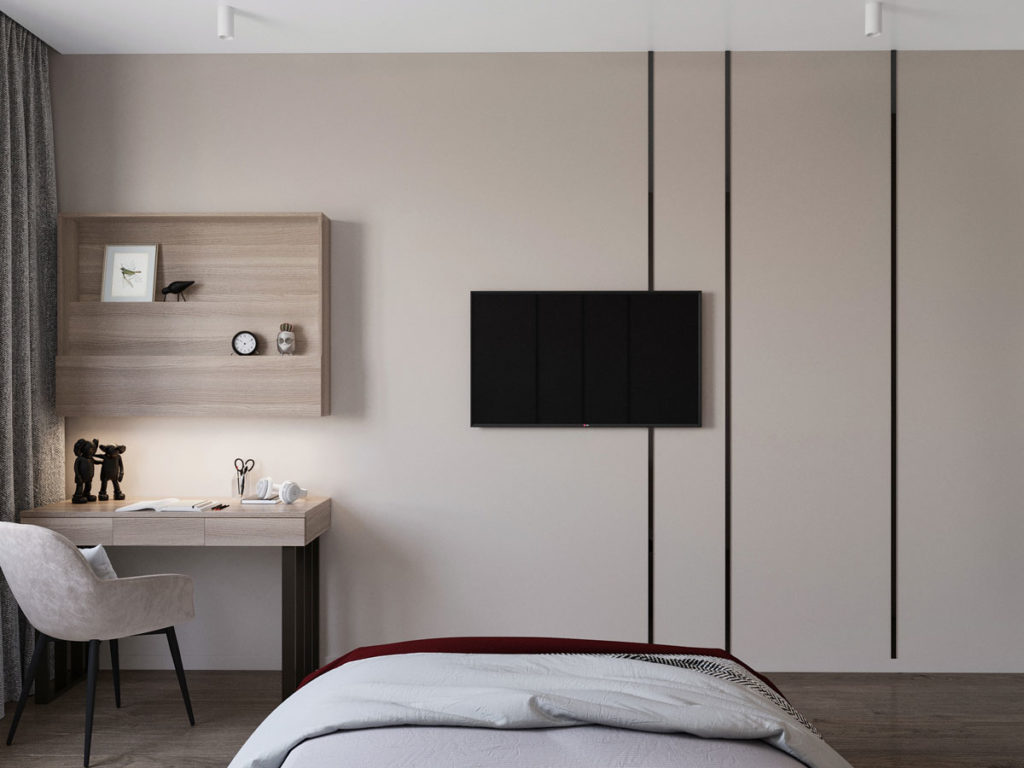 Дизайн интерьера 3-х комнатной квартиры видовой